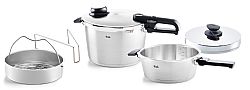 Fissler Νέο Set Quattro Vitavit Premium 8lt + τηγάνι 4Lt