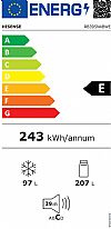 Hisense RB395N4BWE Ψυγειοκαταψύκτης No Frost λευκός