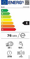 Bosch SPI2HKS58E Εντοιχιζόμενο πλυντήριο πιάτων inox anti-fingerprint 45cm