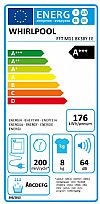 Whirlpool FFT M11 8X3BY EE Στεγνωτήριο με Αντλία Θερμότητας 8kg A+++ 