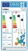 Nobu NBKU3VI-12WFI/ NBKU3VO-12 Κλιματιστικό Inverter 12000btu