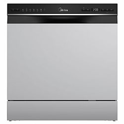 Midea Πλυντήριο Πιάτων Mini MDWTT0802MS-WF Inox  F