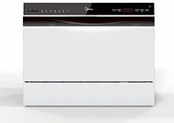 Midea Πλυντήριο Πιάτων Mini MTD55S400W Λευκό