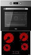 Teka HSB 645 Wish Hydroclean + TBC 64010 εντοιχιζόμενος φούρνος + εστία 