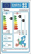 Midea MA3-09HRDN8-QRD0GW/MA3-09HFN8-QRD0GW Κλιματιστικό 9000btu με Wi-Fι Module