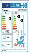 Midea MA3-12HRDN8-QRD0GW/MA3-12HFN8-QRD0GW Κλιματιστικό 12000btu με Wi-Fι Module