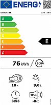 Davoline DDW 1045E Πλήρως εντοιχιζόμενο πλυντήριο πιάτων 45cm 	