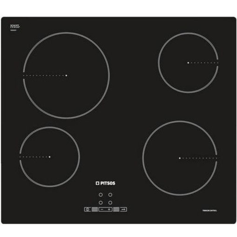 Pitsos CRE611S06 Εστία αυτόνομη κεραμική 60cm