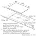 Neff T18BD36N0 Αυτόνομη Κεραμική Εστία 80cm