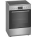 Bosch HKR390050 κουζίνα με κεραμική εστία Inox