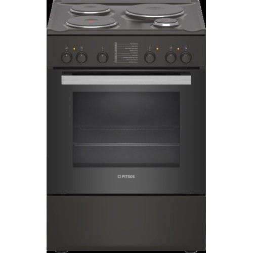 Pitsos PHA009090 εμαγιέ κουζίνα Kαφέ 66Lt