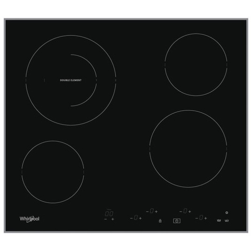 Whirlpool AKT 8601 IX αυτόνομη κεραμική εστία inox
