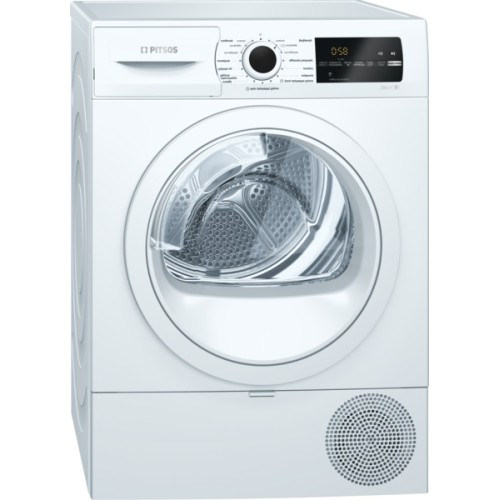 Pitsos WTP700G9 Στεγνωτήριο με αντλία θερμότητας 9kg A++ 