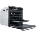 Whirlpool W6 OM4 4S1 H με υδρόλυση φούρνος inox τηλεσκοπικοί βραχίονες 73Lt 