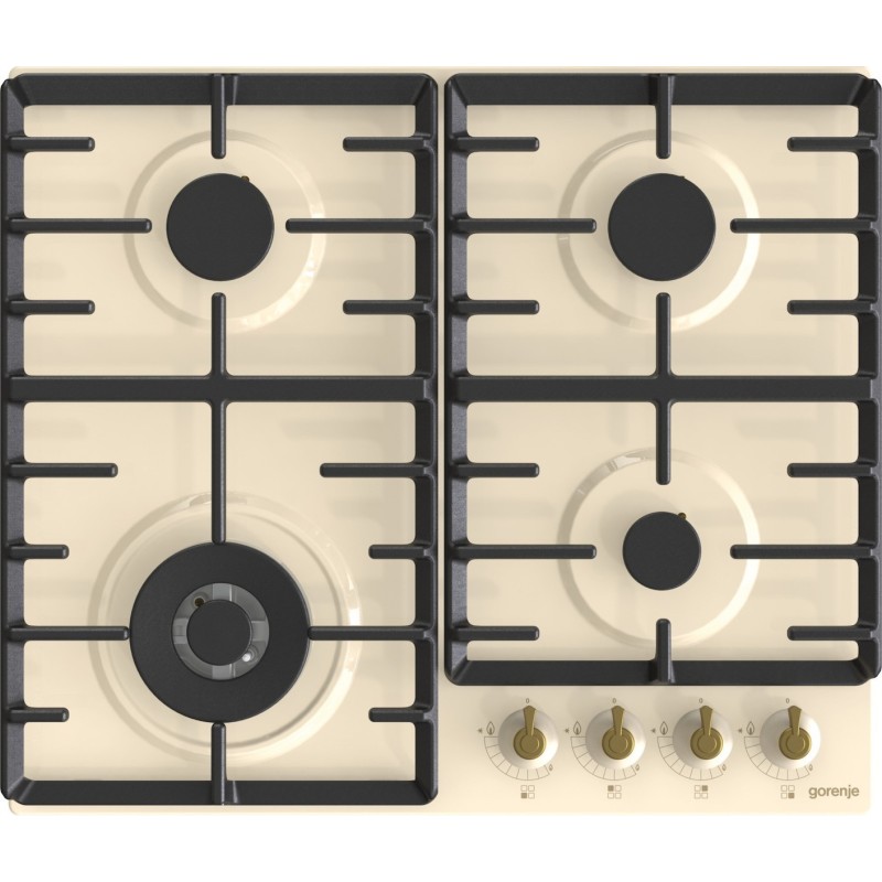 Gorenje Classico GW642CLI Εστία Υγραερίου Αυτόνομη Μπεζ