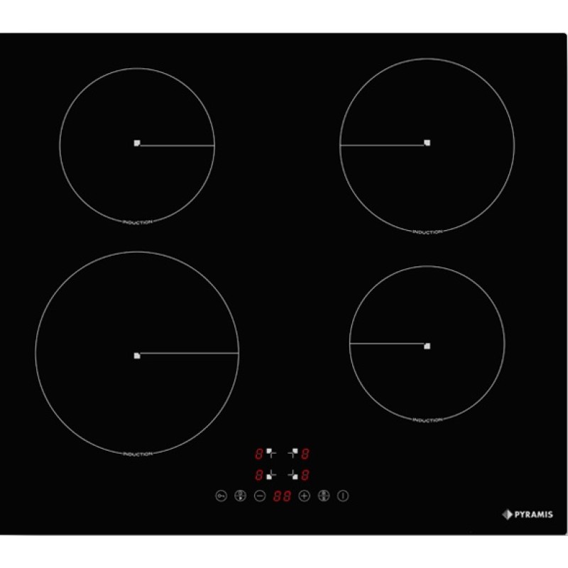Pyramis PHI62430FMB Αυτόνομη επαγωγική εστία Αφής Χωρίς Πλαίσιο