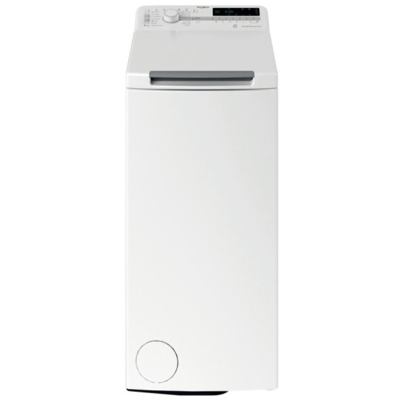 Whirlpool TDLR 7250SS EU/N πλυντήριο ρούχων άνω φόρτωσης 7kg