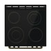 Gorenje Classico GECS6B71CLB Kουζίνα με κεραμική εστία Μαύρος