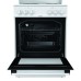 Gorenje GE6A40WB Ηλεκτρική Κουζίνα 71lt Εμαγιέ Εστίες Λευκή