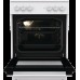 Gorenje GEC6A41WC Κουζίνα με κεραμικές εστίες 71lt Λευκή 