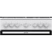 Gorenje GK6B43WD Κουζίνα 71lt με Εστίες Αερίου & Ρεύματος Λευκή