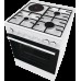 Gorenje GK6B43WD Κουζίνα 71lt με Εστίες Αερίου & Ρεύματος Λευκή