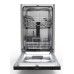 Midea MID45S120-ES Πλήρως Εντοιχιζόμενο Πλυντήριο Πιάτων για 10 Σερβίτσια 45cm Inox E