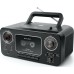Muse Φορητό Ηχοσύστημα M-182 RDC με CD / Κασετόφωνο / Ραδιόφωνο σε Μαύρο Χρώμα