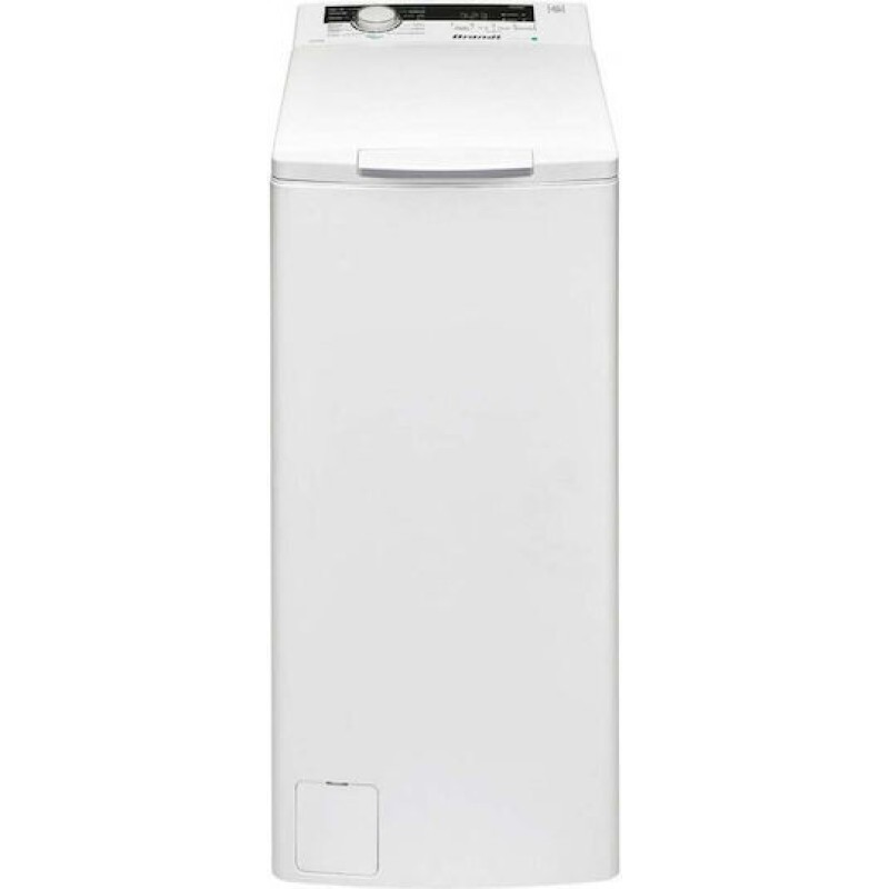 Brandt  BT37028G Πλυντήριο Ρούχων Άνω Φόρτωσης 7kg με Τεχνολογία Ατμού 1200 Στροφών