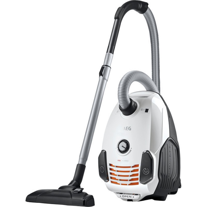 AEG VX6-2-IW-5 Ηλεκτρική Σκούπα 700W με Σακούλα 3.5lt Λευκή
