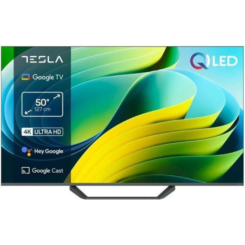 Tesla Q50E655GUS Smart Τηλεόραση 50" 4K UHD QLED HDR (2025)