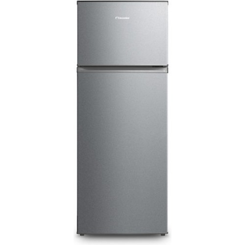 Inventor DP1430SEL Ψυγείο Δίπορτο 204lt Ασημί